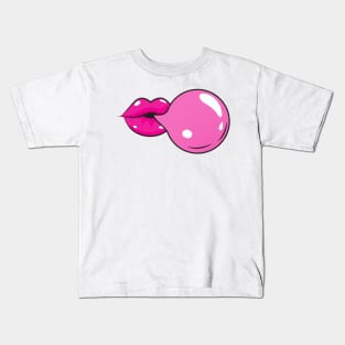 Pop art makeup vintage Kids T-Shirt